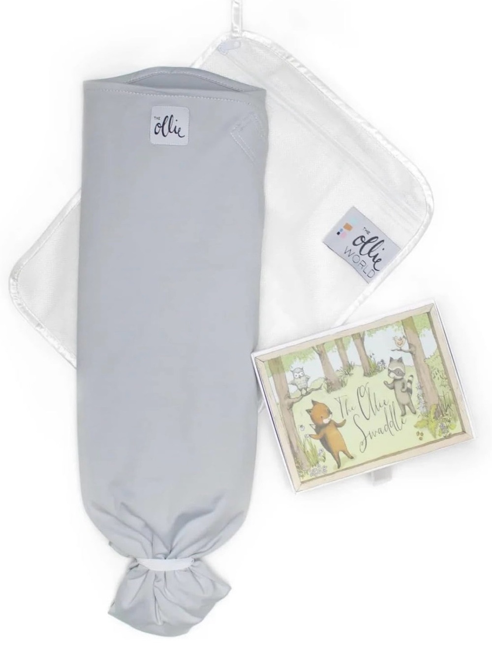Ollie Swaddle - color Stone New in box